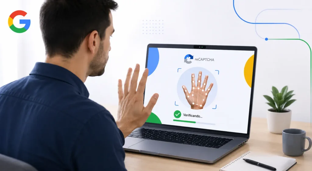 reCAPTCHA com gestos e câmera: guia prático para devs e impactos no front-end