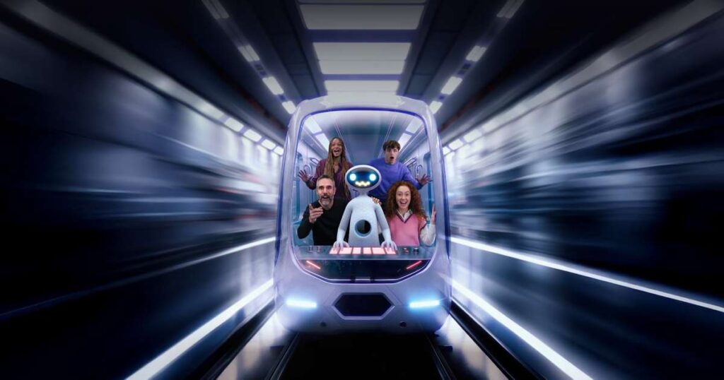 Como funciona a arquitetura da Black Mirror Experience com VR e IA para devs