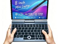 Review do mini laptop 2 em 1 Windows 11 com Intel N100 e 12GB RAM para dev