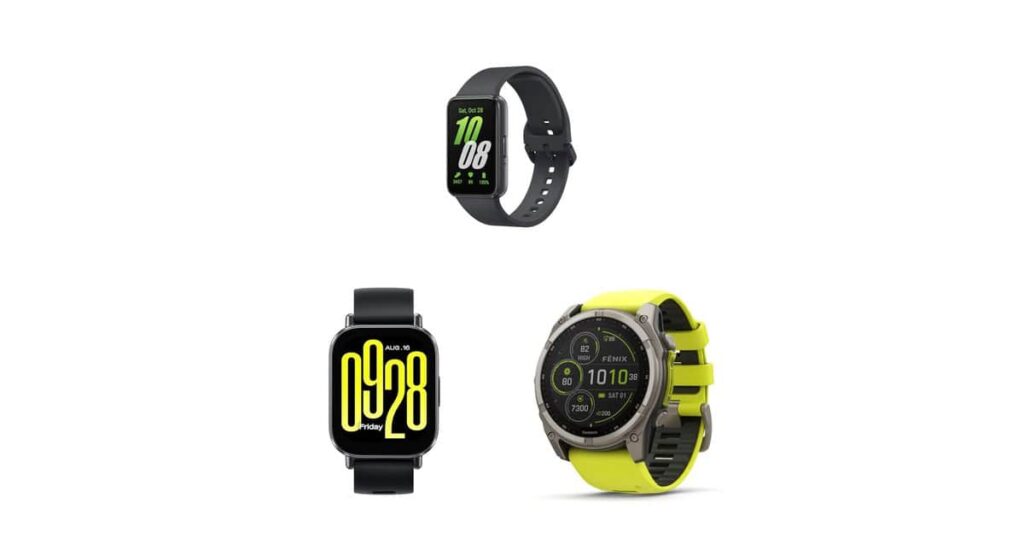 Comparativo de smartwatch para devs: Fit3 vs Xiaomi vs Fenix