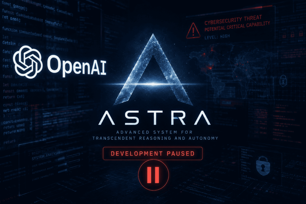 OpenAI Astra: o que a pausa por segurança muda para devs