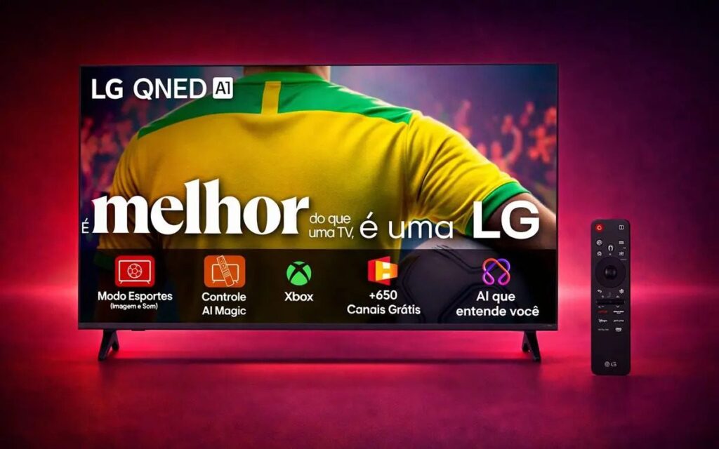 LG QNED73 50 review: segundo monitor gamer para devs com 33% off