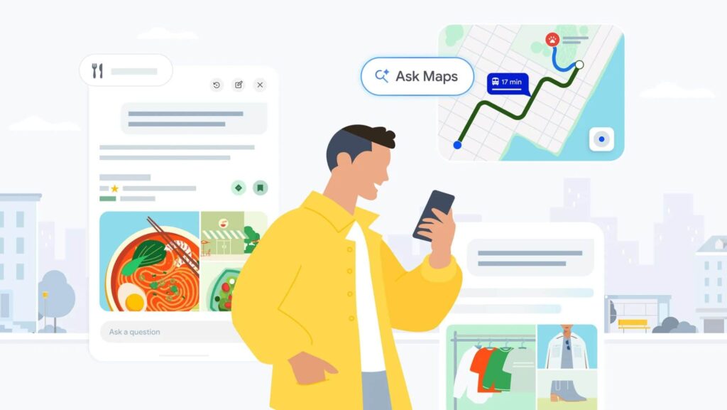 Google Maps com Gemini: como devs implementam busca agentic