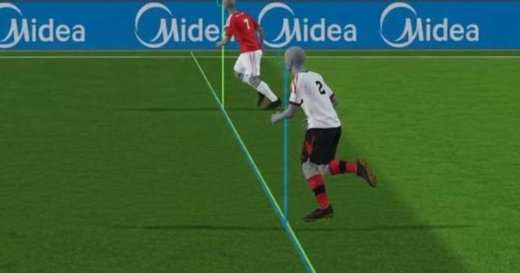 Impedimento semiautomático: visão computacional por trás do VAR