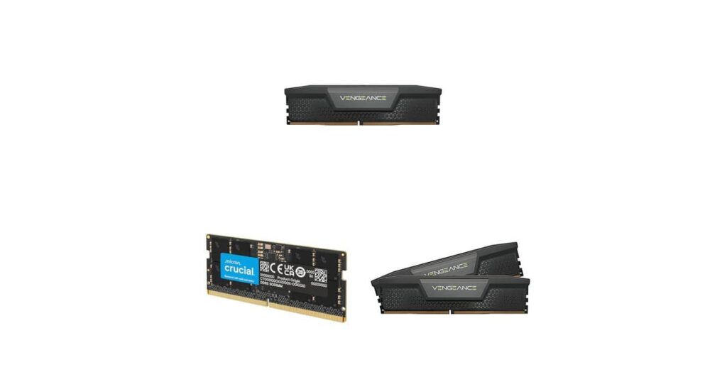 DDR5 para devs: comparativo técnico Corsair 5200, 5600 e 6000