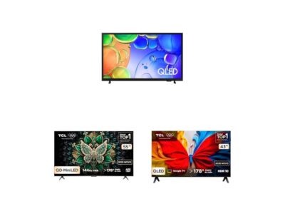 TV QLED para dev: review de 3 modelos Samsung e TCL para setup