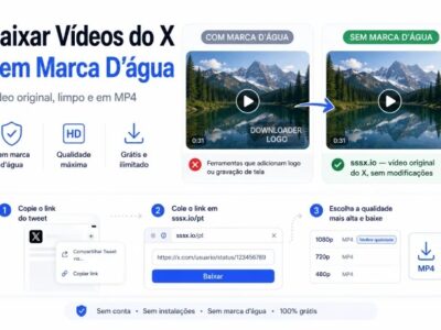 Como baixar vídeo do X sem marca d’água: guia dev com yt-dlp