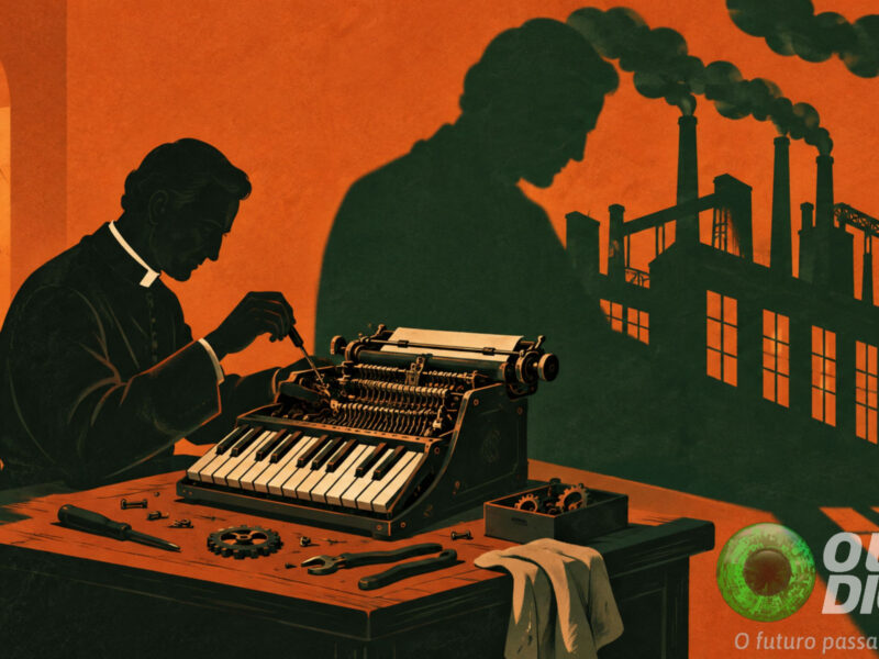 Máquina de escrever brasileira: 7 anos antes de Sholes