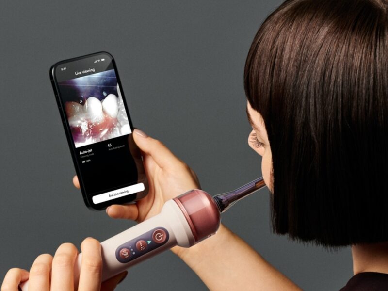 Dyson CameraJet: como a edge AI transforma a escova de dentes