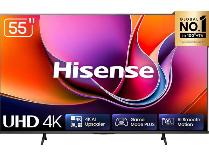 Hisense 55A6NV review: TV 55 4K como monitor dev vale a pena?