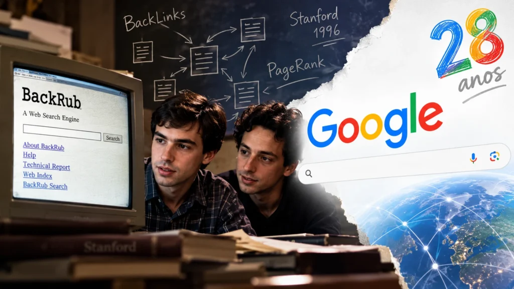 Como o BackRub virou Google: PageRank na prática para devs