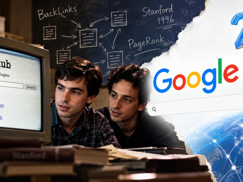Como o BackRub virou Google: PageRank na prática para devs