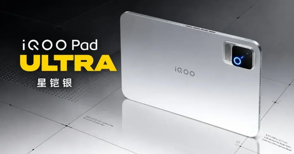 iQOO Pad Ultra para programar: 165 Hz e limites reais